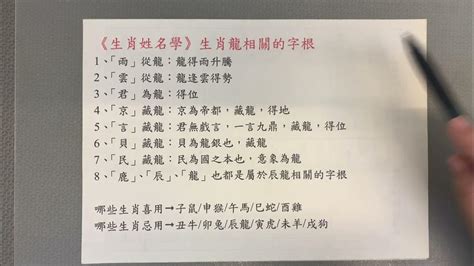 生肖屬龍姓名學|生肖姓名學－生肖屬龍特性、喜忌及喜用字庫－芷蘭老師~卜卦、。